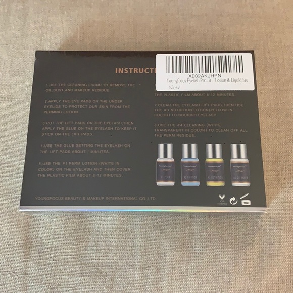NWT Youngfocus Eyelash Perm Kit for a Professional Quality DIY Lash Lift - Picture 12 of 12